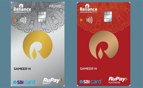 reliance sbi card apply online